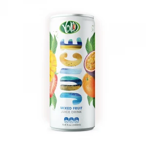 High Quality Pure Juice 330ml Canned Fresh Mango Fruit Juice Good manufacturer from Vietnam [OEM/ODM]