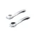 Import High quality salad tools  serving spoon and fork with hollow handle from China