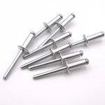 high quality Standard DIN7337 aluminum blind rivet manufacturer color pop blind rivet