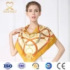 high quality Twill 14mm silk scarf 90*90cm women scarf silk turkey shawl