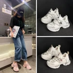 High Quality Women Platform Sneakers Tenis Feminino Chunky Woman Casual Dad Shoes Female Fashion Sport Lace Up Shoes
