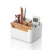 Import high quality wood plastic desktop organizer from China