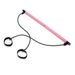 Home gym exercise resistance tube Pilates Bar