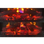 Home interior Winter heaters electric fire place fireplaces 18 inch with heat