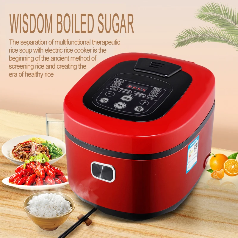 Home kitchen 5L steamed rice mini portable intelligentlow sugar2020big sizesteam rice cooker beves diabetes