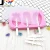 Import Homemade fruit DIY Popsicle Silicone Molds with Lid,Ice Cream Bar Mold,3 Cavities Silicone Ice Pop Mold from China