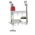 Import Hospital Instrument Stainless Steel Dressing Trolley Medical Trolley Cart with from China