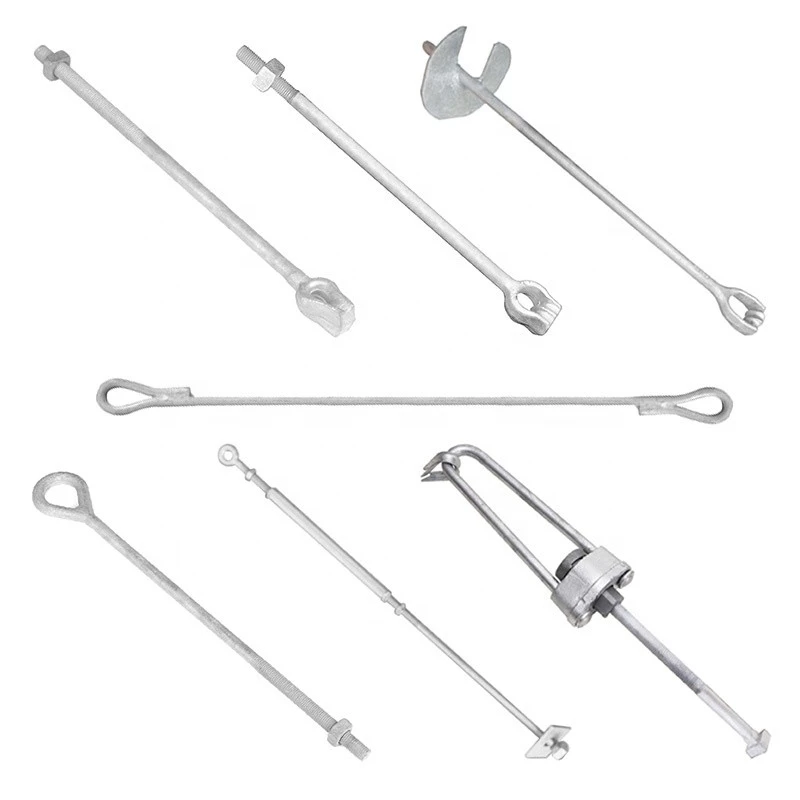 Hot Dip Galvanized No-Wrench Screw Anchor