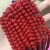 Import hot pink glass beads round 8mm for jewelry making beaded bracelet jewelry from China