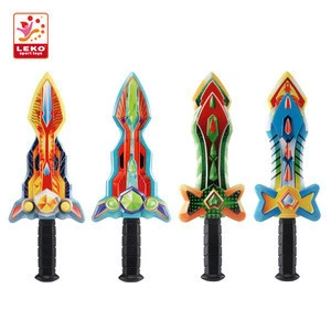 Hot popular PU foam soft set game cosplay weapons cool toy swords for sale