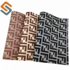 Hot sale 0.6mm waterproof Knit Fabric and  good elastic pvc artificial leather for bag