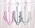 Import Hot sale 360 degree rotation folding thickened  plastic  double hooks movable shoes clothes  hanger from China