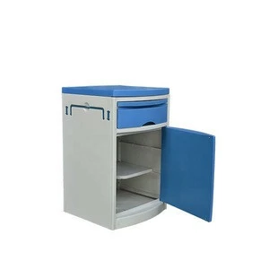 Hot sale cheap prices hospital cabinet bedside table with 2 drawers