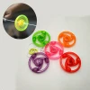 Hot Sale Chinese Traditional Classic Kids Toy Luminous Flashing Led Light Up Pull Rope Spinner Flywheel Toys