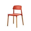 Hot sale factory direct selling pp plastic dining chair Best price modern comfortable cheap outdoor stackable plastic chair
