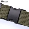 Hot sale functional web plastic buckle military canvas mens belts
