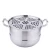 Import Hot sale high quality 304 material kitchen stainless steel steamer pot 2-layer food steamer cooking pot from China