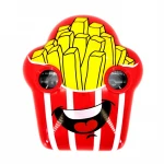 hot sale high quality 3x20 ratio chips French fries binoculars telescopes kids explorer set