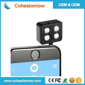 hot sale Mini 3.5mm Cell Phone Camera Fill Light Smartphone Portable LED Flash Fill Light For mobile