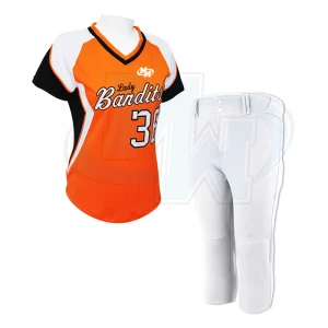 Hot Sale Team Wear Women Softball Uniform