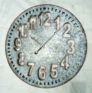 Hot Sale!!!Antique Metal Decorative Floor Standing Clock