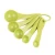 Hot Sales 5 Pcs Colorful Plastic Kitchen Measurement Spoon Sets
