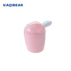 Hot Sell High Quality Baby Shampoo Rinse Cup Plastic Kid Shower cup Factory Supply