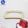 hot sell wholesale custom accessories handbag handle metal bag handle D shape handle