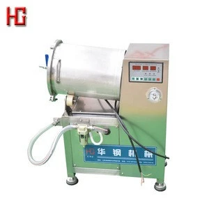 Hot selling automatic 304 stainless steel meat vacuum tumbler / blender mixer for food processing