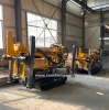 hot selling in Kenya 200m hydraulic air compressor borehole water well drilling machine