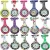 Import Hot selling items,Nurses Fashion Coloured Patterned Silicon Rubber Fob Watches - Colourful Bubbles from China