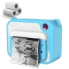 Hot Selling  Kids Instant Camera One Shoot Auto Printing Photo  Digital Camera for Age 3 to !2 Years Old Girl Boy