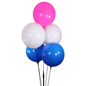 Hot selling Pink, White and Blue  Balloon Bobber Cluster Kit