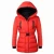 Import Hot Selling Products Winter Custom Stock  womens Padding Warm Clothing Coat Adjustable Waist With Fur Lining Ski jacket woman from China