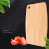 Hot selling simple bamboo chopping board natural wood cutting board with handle