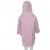 Import hot selling soft pink gray 100% cotton terry kids zip bathrobes / home bathrobe with good quality from China