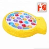 hot selling summer set electric interactive fishing toy magnetic with music