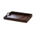 Import Hot-selling Wood Restaurant Tray Walnut Food Tray Brown Vegetable Tray Customized Processing from China
