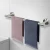 Import Hotel Towel Bar Sets Over the Door Steel Shelf Dry Towel Single Bathroom Hand Towel Rack from China