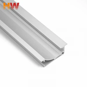 HW Manufacturer Custom Anodized Aluminium Frame Profiles For Led Display Strip Lights