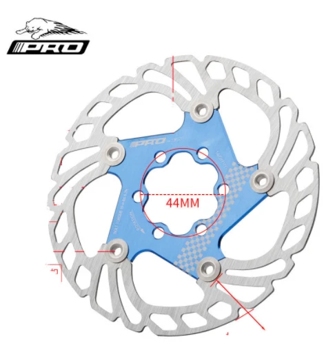 IIIPEO bike disc rotor 140 160 180 203 mm disc rotor floating thickening anodized quick cooling ultra-light mtb brake rotor