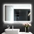 Import Illuminated bathroom LED makeup vanity mirror with lights and bluetooth telephone from China
