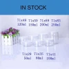 In Stock !very cheap 50~250ml clear wide mouth plastic jar with lid