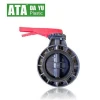 inch lever butterfly valves pvc valves for swimming pool new product