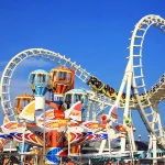 Indoor and outdoor equipment arcade game machine electric train other amusement park products