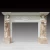 Import Indoor Decoration Figure Sculpture Cultured Marble Fireplace from China