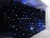 Import indoor tv show black curtain with rgbw led lights star light twinkling effect from China