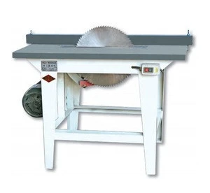 industrial bench type ply wood cutting circular saw machine