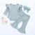 Import Infant Clothing Spring and Autumn Long Sleeve Top + Flared Pants + Hair Band Childrens Clothing 3 Pieces from China