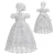 Import Infant vintage lace flower baby girl baptism dress newborn lace christening gown girls&#x27; dresses from China